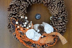 magnetický držáček adventního věnce - 199Kč